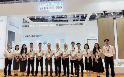 恒峰g22精彩亮相DOMOTEX Asia亚洲地面材料展